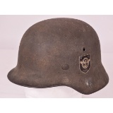 WWII German M40 Field Police Helmet