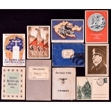 WWII German Postcard and Booklet Lot