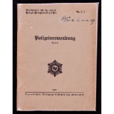 Weimar Republic German Polizeiverwendung Book
