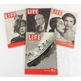 Vintage WWII Era LIFE Magazines