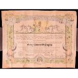 Solemn Mysteries of the Ancient Order Certificate