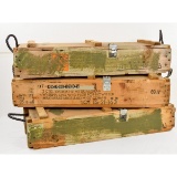 US Military Ammo Crates (3)