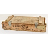 US Military Wooden Ammo Crate