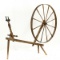 Vintage Large Spinning Wheel