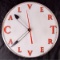 Calvert Reserve Blended Whiskey Advertising Clock