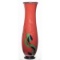 Continental Red Vase