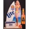 Lot of Two Cardboard Beer Cut Out Ads