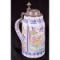 Faience German Beer Stein