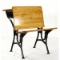 Vintage Wooden School Desk