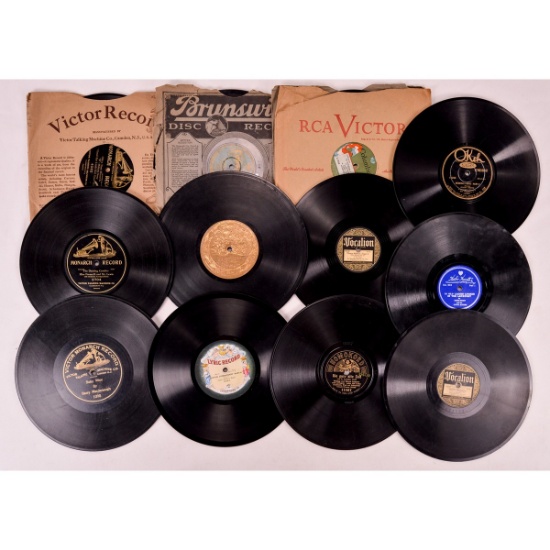 Lot of 15 10" Records