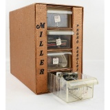 Miller Phonograph Needle Display Case