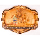 Atwater Kent Radio Wall Plaque