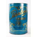 Ziegler's Confections Peerless Candies Metal Can