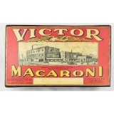 Vintage Victor Macaroni Metal Box