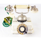 Vintage Danish Style Rotary Phone