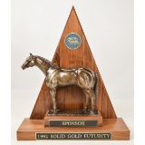 1992 Solid Gold Futurity Sponsor Trophy/Award