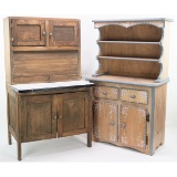 Child's Hoosier Cabinets