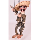 Mexican Gunslinger Marionette Puppet