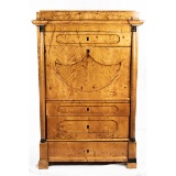 South German Biedermeier Writing Cabinet