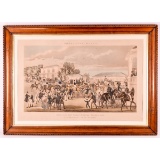 Doncaster Races Plate 4 Print by James Pollard