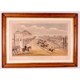 Doncaster Races Plate 3 Print by James Pollard