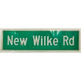 New Wilke Rd Sign