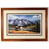 Framed For Purple Mountain Majesties Print