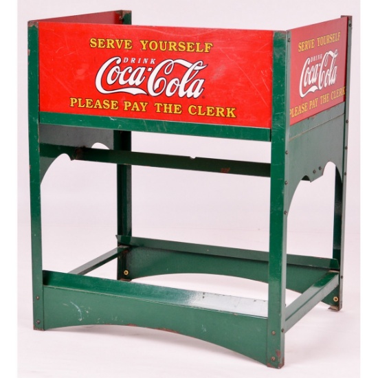 Coca-Cola Six Pack Metal Stand