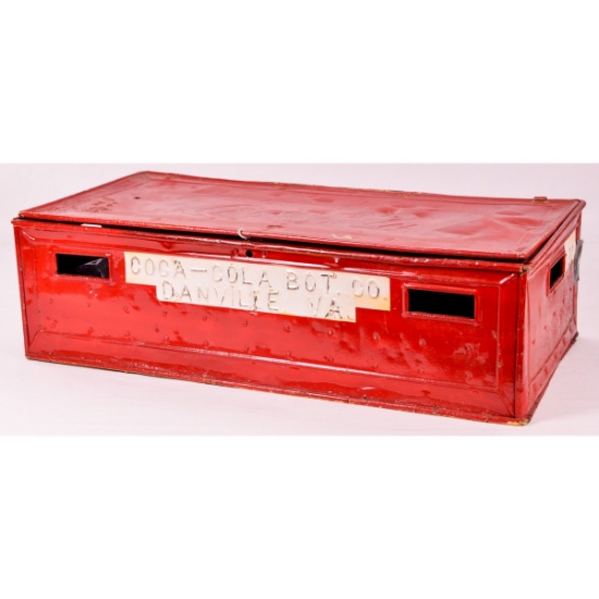 Coca-Cola Railway Metal 1210 Bottle Crate