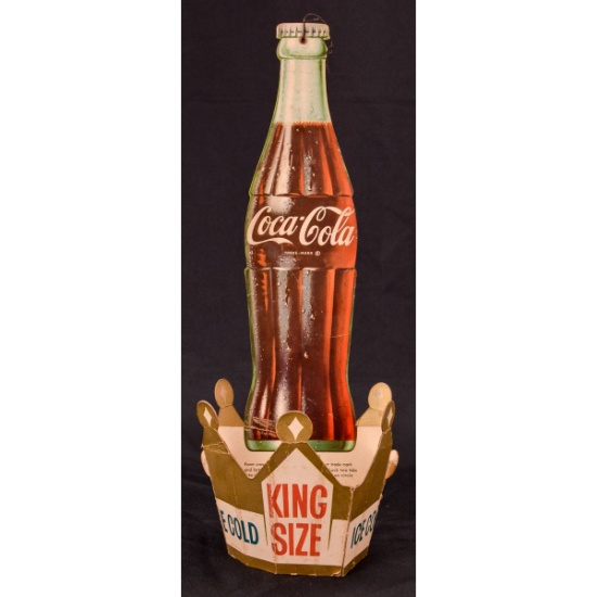 Coca-Cola 2 Piece Die-Cut Ads