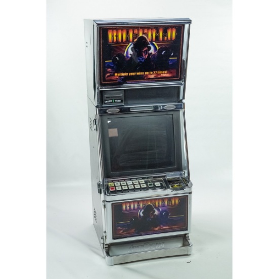 Contemporary 1 Cent Video Style Slot Machine