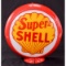 Super Shell Gas Pump Globe