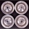 Full Set '78 Ford Thunderbird Hubcaps
