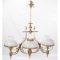 Large Classic Victorian Style 3 Light Chandelier