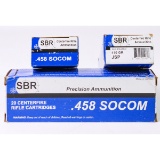 60 Rounds of SBR .458 Socom Ammo