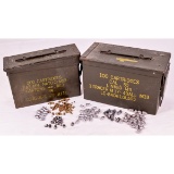 2 Ammo Cans of Lead Bullets