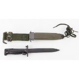 US M5A1 Bayonet W/Scabbard