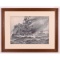 Framed Battleship Print