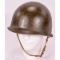 WWII US M1 Helmet Front Seam Swivel Bales