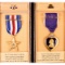 US Silver Star Engraved Purple Heart KIA D-Day