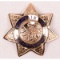 San Diego County Captain Sheriff Badge - Retired