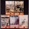 Lot of 5 WWII Battles Ballantine's History Books