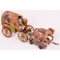 WWII German Tin Horse Carriage Toy
