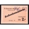 WWII Concentration Camp SS Buchenwald Paper Note
