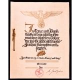 German Remembrance of Service