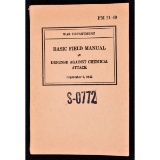 US WWII FM 21-40 Field Manual CHEMICAL ATTACK
