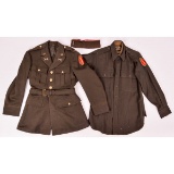 WWII US Army 2nd Lt 4 Pocket Dress Tunic