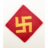 Pre-WWII US Army 45th Inf Div Patch & Pin