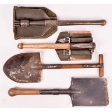 Lot of 4 Military Entrenching Tools