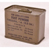 Vietnam-Era Foot Powder